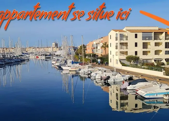 Apartmán Pepite Au Calme, Vue Mer, Port, Piscine *